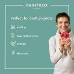 Slate Green Cotton Yarn for Knitting and Crocheting