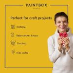 Buttercup Yellow Cotton Yarn for Knitting and Crochet