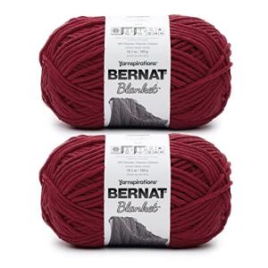Bernat Blanket Crimson Yarn - Super Bulky 2 Pack