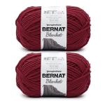 Bernat Blanket Crimson Yarn - Super Bulky 2 Pack