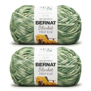 Bernat Blanket Mist-ical Fresh Green Yarn 2 Pack