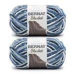 Faded Blues Yarn 2 Pack for Knitting/Crochet