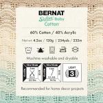 Bernat Softee Baby Cotton Yarn - 3 Pack