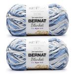 Tie Dye-Ish Blue Skies Yarn - 2 Pack