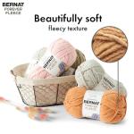Bernat Forever Fleece Latte Yarn - 2 Pack