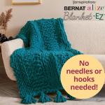 Bernat Alize Jumbo Blanket Yarn - Hedge Green 2 Pack