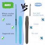 Coopay Ergonomic Crochet Hook Set for Beginners