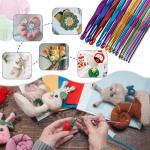 14PCS Colorful Crochet Hooks Set for Soft Crafts