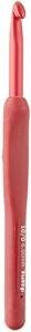 Tulip Etimo Red Crochet Hook with Comfort Grip
