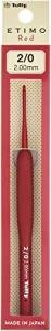 Tulip Etimo Red Crochet Hook with Cushion Grip