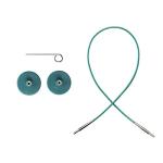 16" Green Interchangeable Knitting Needle Cable