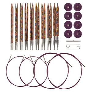 Rainbow Knit Picks Interchangeable Knitting Needle Set
