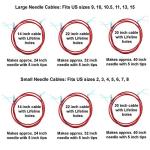 ChiaoGoo Red Lace Interchangeable Knitting Needle Set