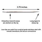 ChiaoGoo Red Lace 4-Inch Circular Needle Set