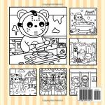 Cute & Creepy Coloring Book of Horror Icons