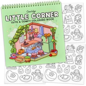 Coco Wyo Coloring Book and Sticker Set