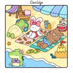 Cozy Friends: Cute Animal Coloring Book for Adults