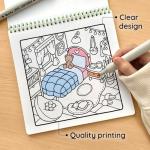 Coco Wyo Coloring Book and Sticker Set