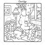 Cozy Animal Coloring Book for Relaxation