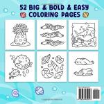 Ocean Scene Coloring Book for All Ages
