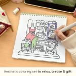 Coco Wyo Coloring Book and Sticker Set