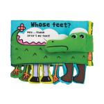 Melissa & Doug Sensory Baby Book - Whose Feet?