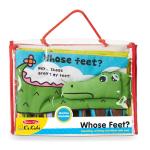 Melissa & Doug Sensory Baby Book - Whose Feet?