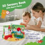 Soft Activity Book for Babies - Touch and Feel