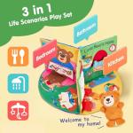 Soft Activity Book for Babies - Touch and Feel