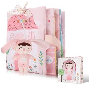 Interactive Soft Cloth Baby Books for Ages 0-2