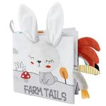 Vicloon 3D Touch and Feel Cloth Book for Babies