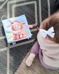 LeyaDoll Interactive Sensory Soft Cloth Book