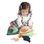 Fairytale Peek-a-Boo Soft Activity Book with Bunny