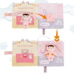 Interactive Soft Cloth Baby Books for Ages 0-2
