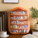 Cozy Book Lover Plushie Pillow Buddy