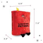 Funny Fictional Men Book Plushie for Gifting