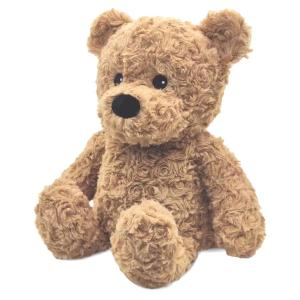 Warmies Brown Curly Bear: Microwavable Cozy Plush Toy