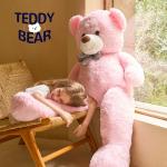 Huge Pink Teddy Bear Plush Toy for All Ages