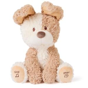 GUND Peeki The Puppy Animated Singing Plush Toy