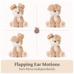 GUND Peeki The Puppy Animated Singing Plush Toy