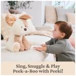 GUND Peeki The Puppy Animated Singing Plush Toy