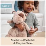 Oh So Snuggly Brown Cow Plush Toy 12.5”
