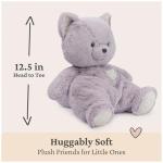 GUND Lavender Snuggly Kitten Plush Toy