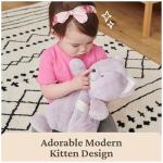 GUND Lavender Snuggly Kitten Plush Toy