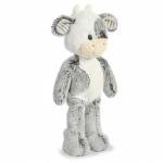 Coby Cow Baby Stuffed Animal - Gray 13.5 Inches