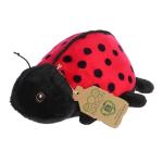 Eco-Friendly Ladybug Plush Toy - 6 Inches