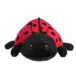 Eco-Friendly Ladybug Plush Toy - 6 Inches