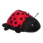 Eco-Friendly Ladybug Plush Toy - 6 Inches