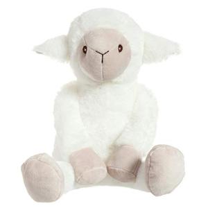 Cute 10-Inch Apricot Plush Lamb Toy