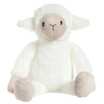 Cute 10-Inch Apricot Plush Lamb Toy